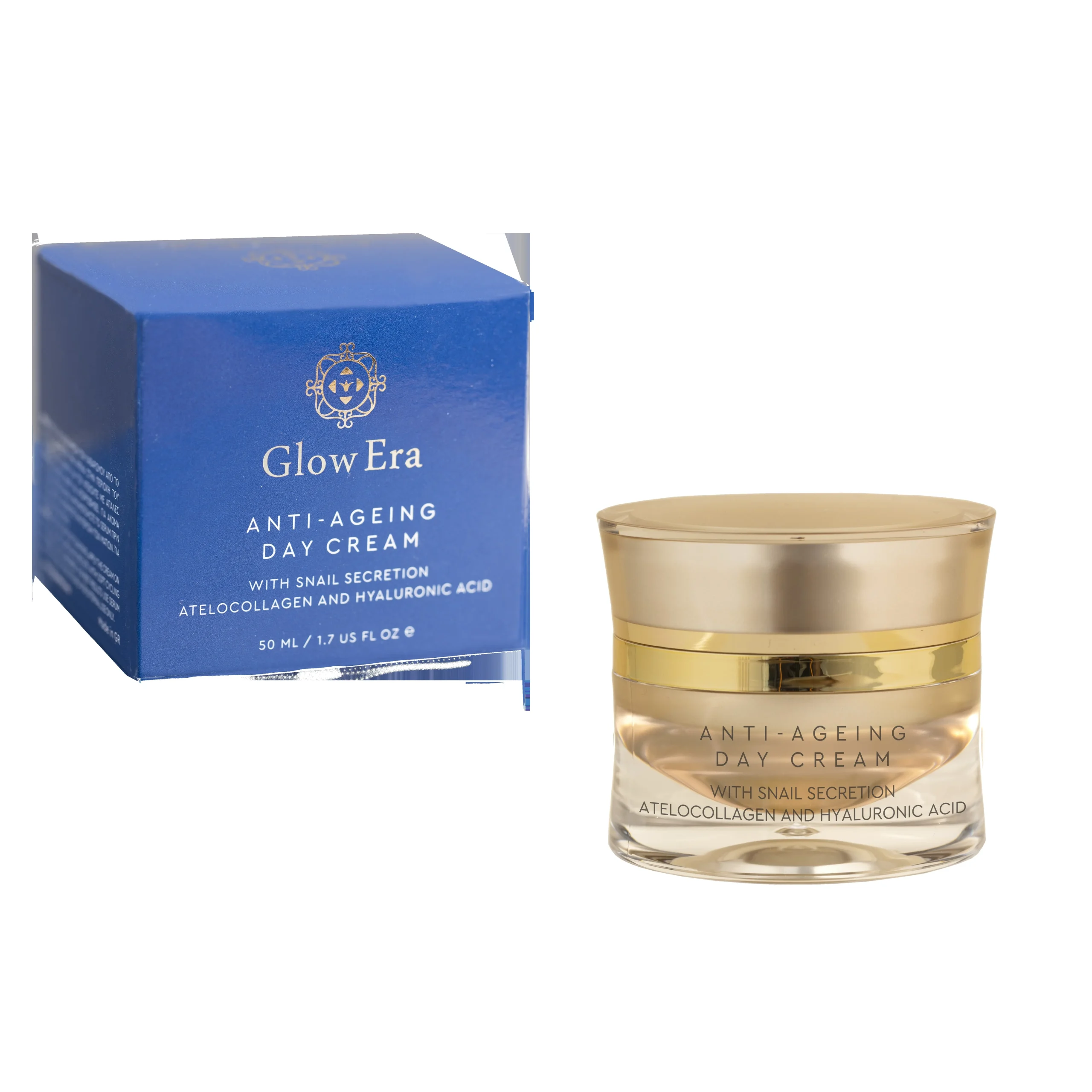 ΚΡΕΜΑ ΗΜΕΡΑΣ ΜΕ ΕΚΚΡΙΜΑ ΣΑΛΙΓΚΑΡΙΟΥ GLOW ERA 50ml