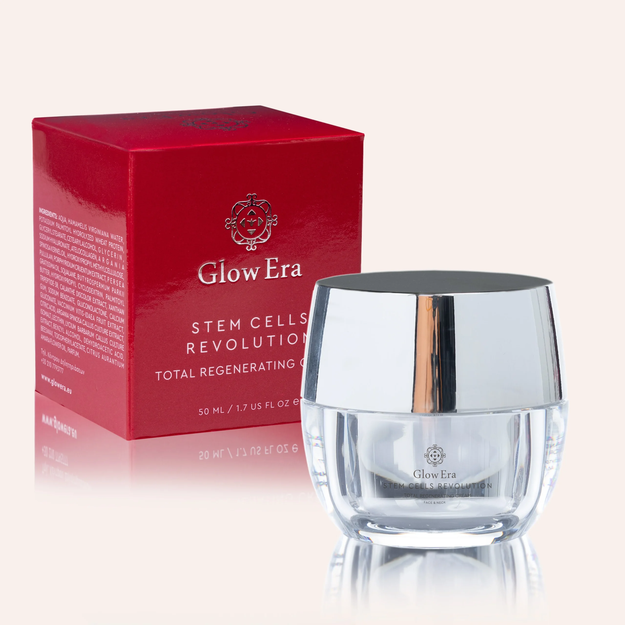 ΚΡΕΜΑ ΠΡΟΣΩΠΟΥ GLOW ERA STEM CELLS REVOLUTION TOTAL REGENERATING CREAM 50ml