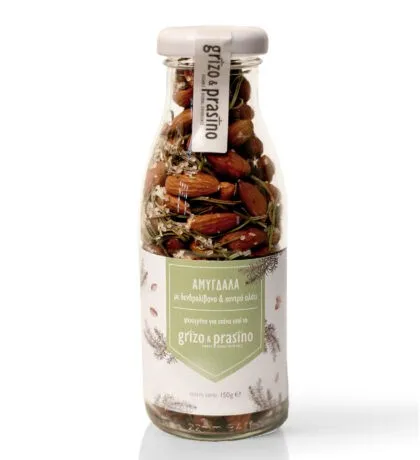 ΑΜΥΓΔΑΛΑ ΜΕ ΔΕΝΔΡΟΛΙΒΑΝΟ ΚΑΙ ΑΛΑΤΙ