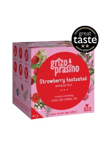 STRAWBERRY TSATSATSA ΧΕΙΡΟΠΟΙΗΤΟ ΒΟΤΑΝΙΚΟ ΤΣΑΙ