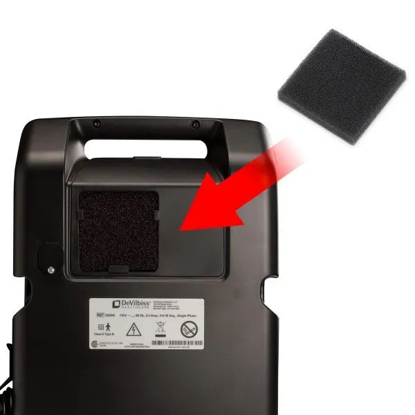 DEVILBISS EXTERNAL CONDENSER FILTER ANTIMICROBIAL