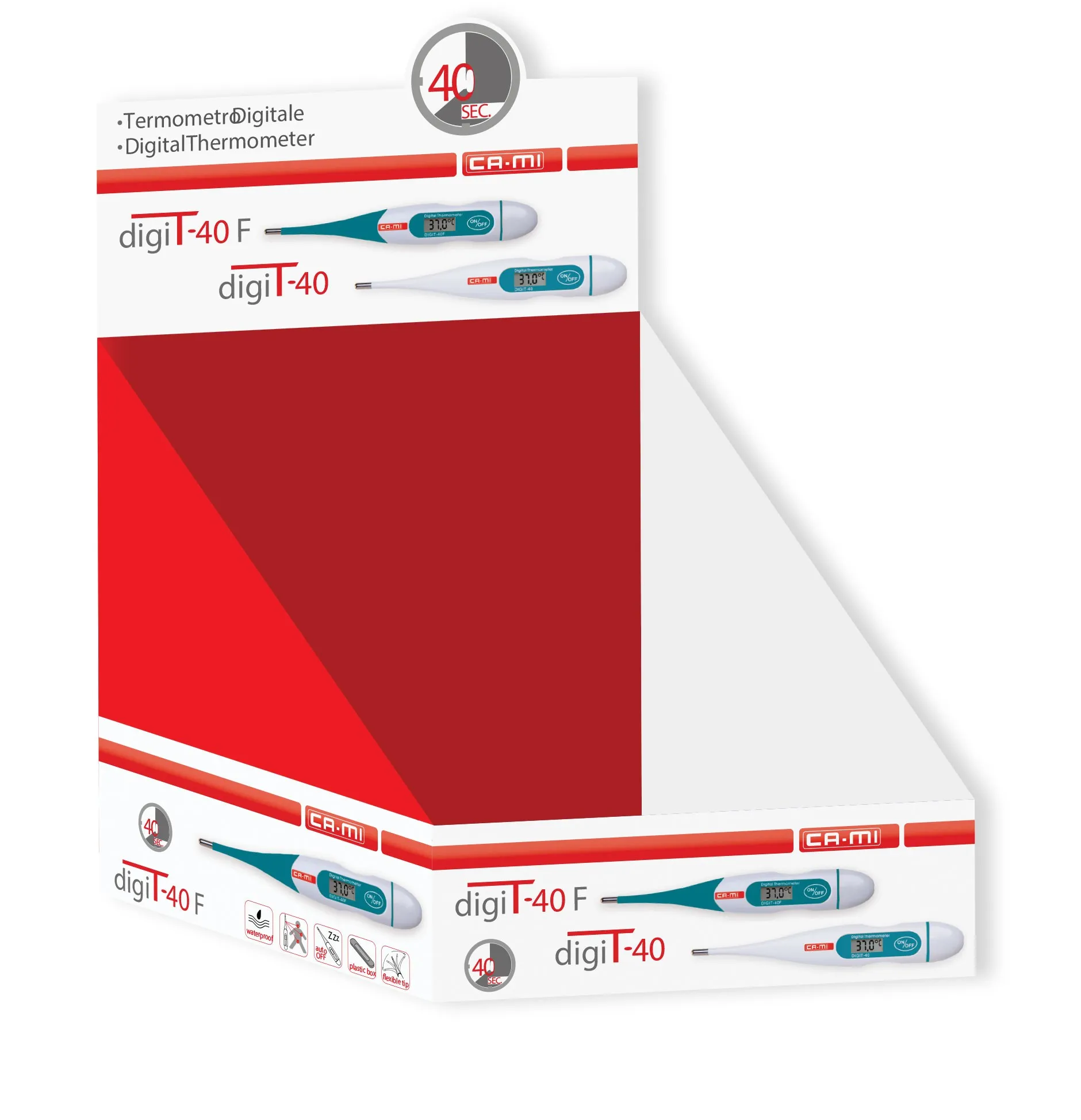 DIGITAL THERMOMETER DIGIT 40 FL