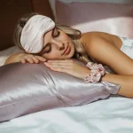 ΜΑΞΙΛΑΡΟΘΗΚΗ ΜΕΤΑΞΩΤΗ DUSTY LILAC 22mm ΦΑΚΕΛΟΣ 50*70 cm