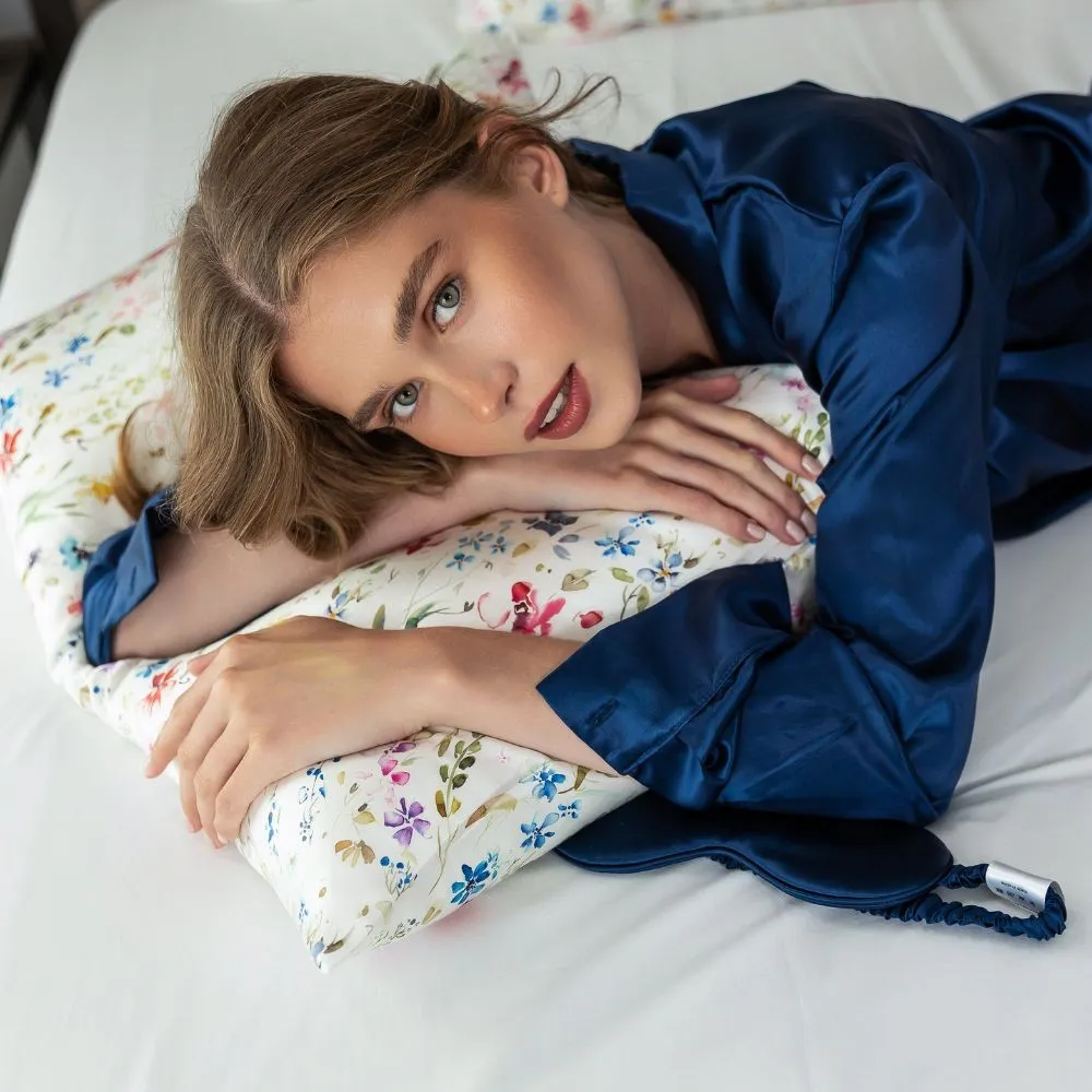 SILK PILLOWCASE FLORA 22mm ENVELOPE 50*70 cm