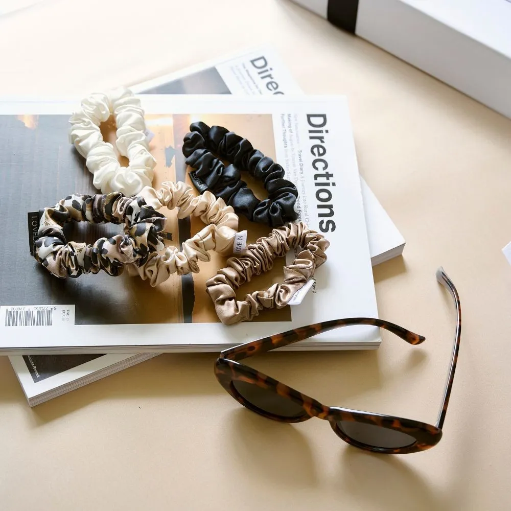 SKINNY x4 SET SCRUNCHIES